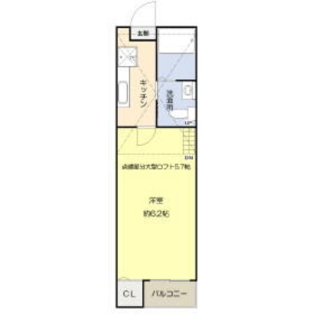 柏駅 徒歩14分 2階の物件間取画像